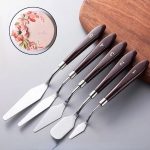 5 Pcs Cake Spatula, Stainless Steel Icing Spatula, Cake Cream Spatulas,