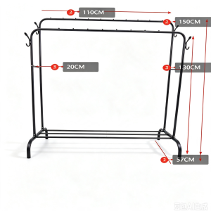 Shoe & Coat Rack
