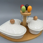 Seasoning Pot with Bamboo