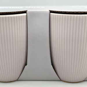 Embossed Colored Glaze Water Cup