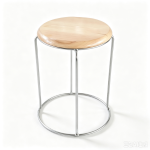 Four-Legged Oak Stool