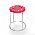 Flat Eight-Hole Stool