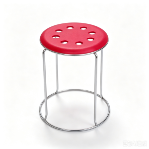 Flat Eight-Hole Stool