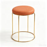 Titanium Gold Stool