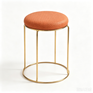 Titanium Gold Stool