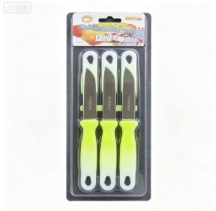 No.5 Gradient Tail Hole 3.5 Tooth Fruit Knife