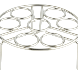 Stainless Steel Reinforced Egg Steamer Rack, 16 * 7 cm