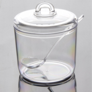 330ml New Clear Crystal Sugar Bowl