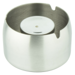 8cm Magnetic Windproof Ashtray, 1cm, Matte Finish, With Pillar