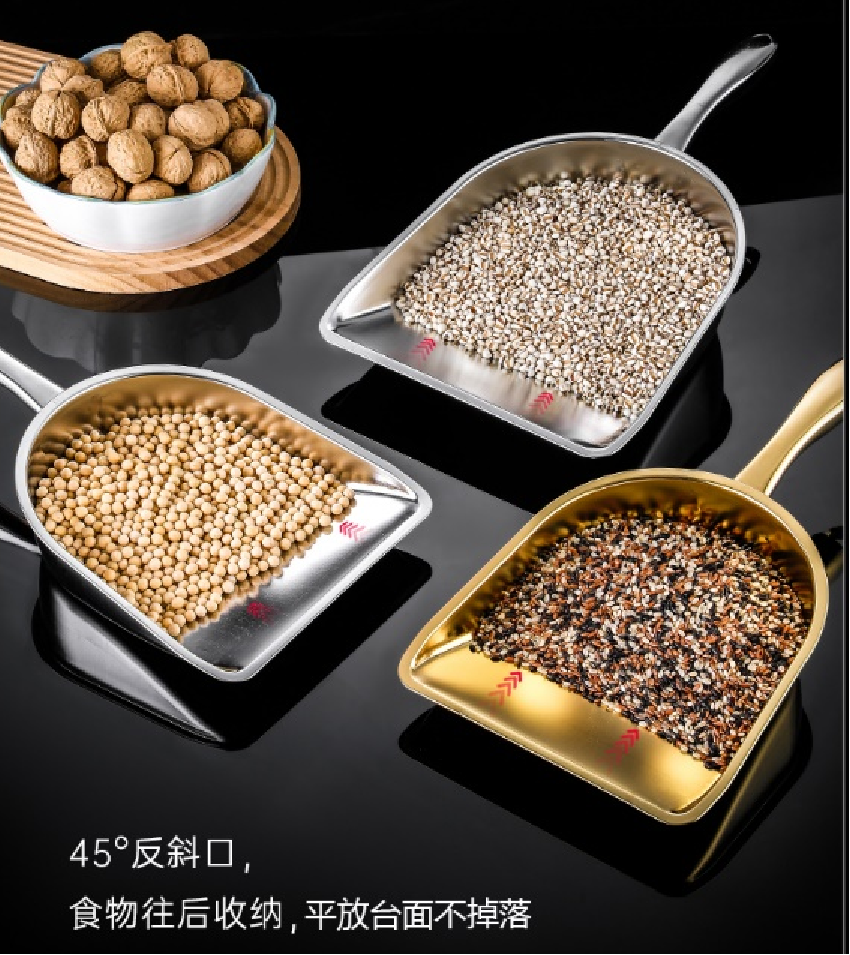 Stainless Steel Multi-functional Hand Scoop - Image 3