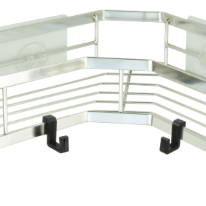 Large‑Size Heart‑Shaped Stainless Steel Storage Rack
